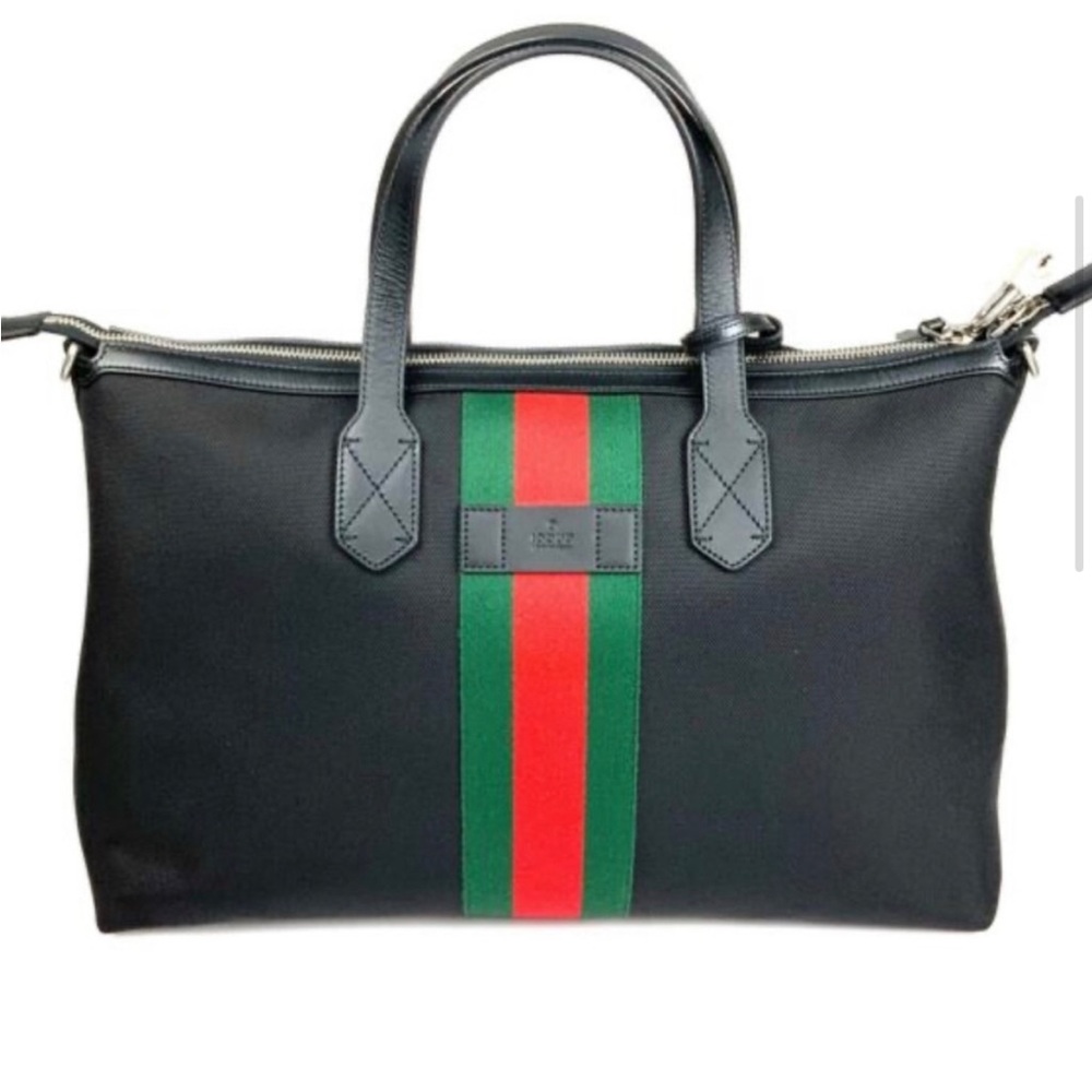 Gucci Techno Canvas Duffle Bag ✨Authentic